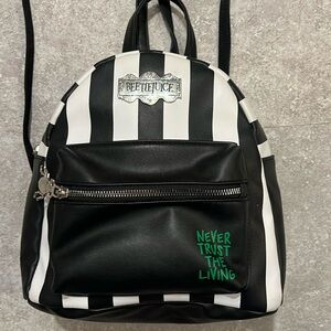 BEETLEJUICE Mini Backpack Collectible Never Trust the Living RARE Collectible